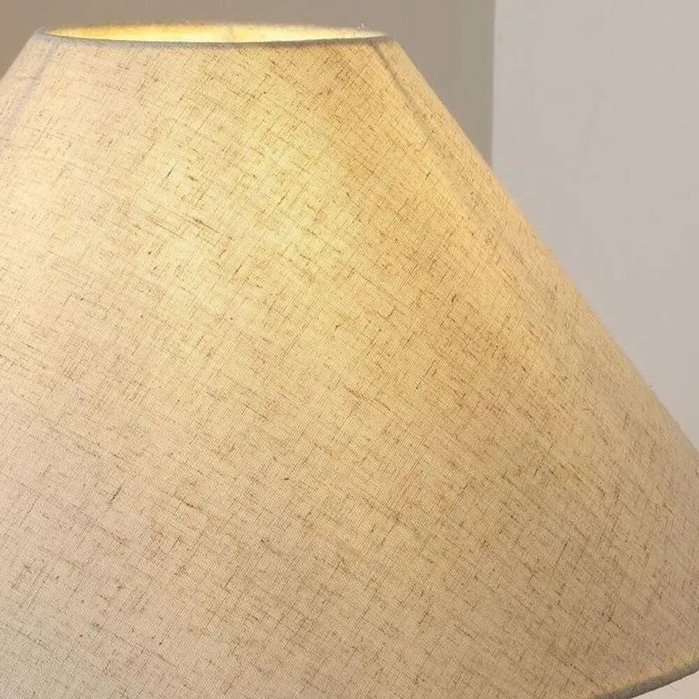 ATELIER-TIBET – Lampe de Table Japonaise en Céramique & Tissu