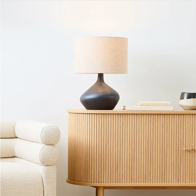 ATELIER-TIBET – Lampe de Chevet Japonaise Rétro Minimaliste