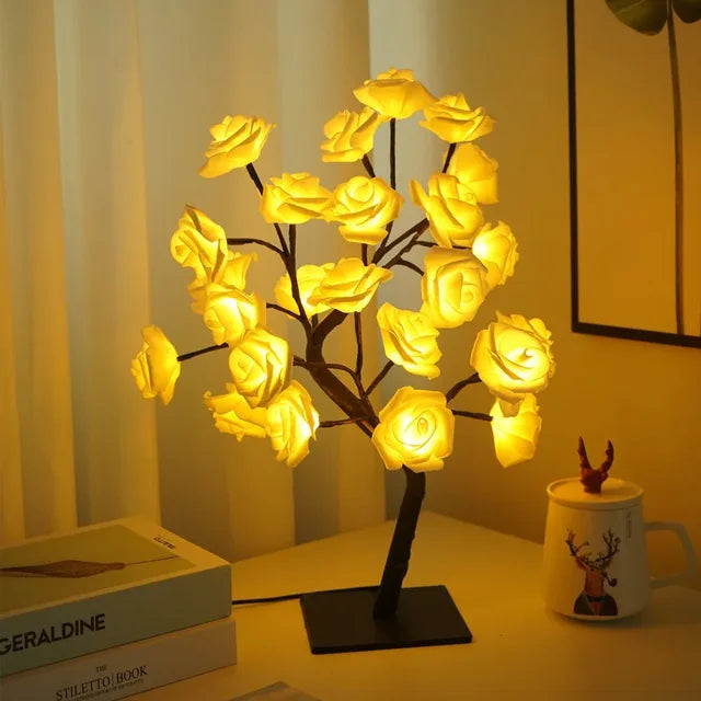 ATELIER-TIBET Lampe Arbre Féérique “TibetGlow” – Éclairage Ambiance Salon & Chambre