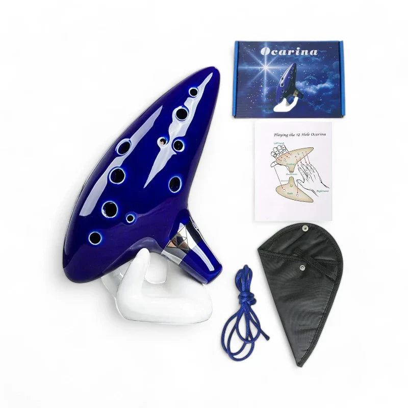 Ocarina Zelda 12 Trous