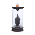 ATELIER-TIBET – Porte-Encens Bouddhiste Cascade avec Cloche Protectrice