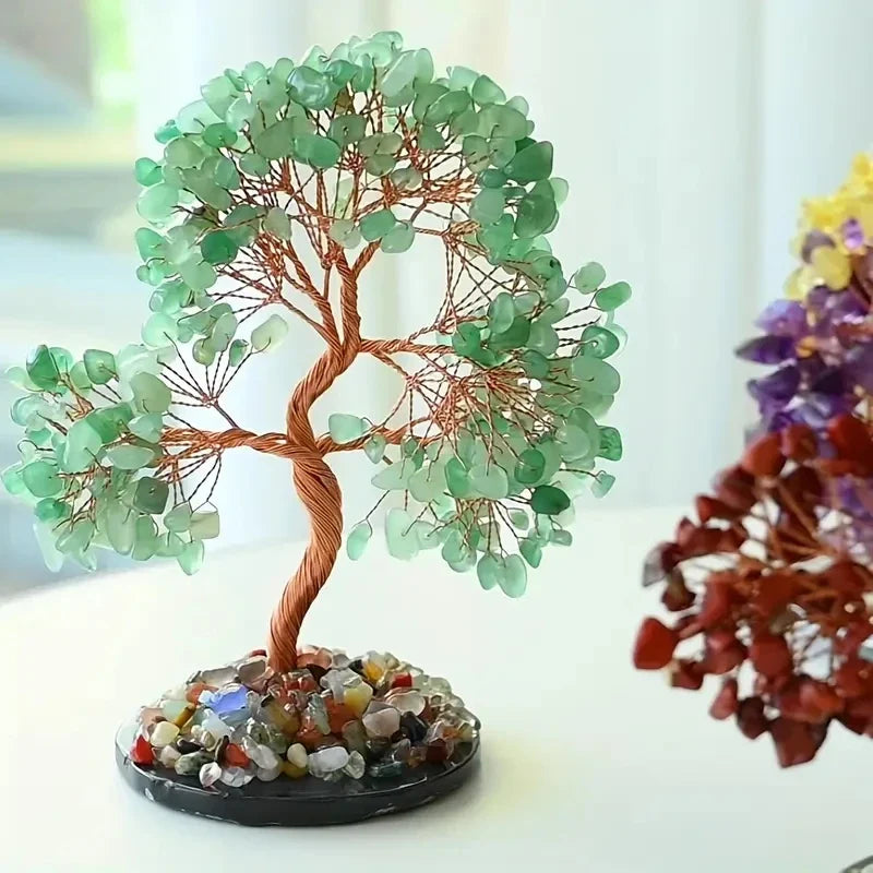 ATELIER-TIBET – Arbre du Bonheur en Pierres Naturelles décoratives