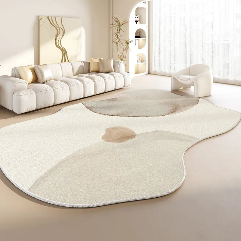 ATELIER-TIBET – Tapis Japonais Irrégulier Épais en Peluche