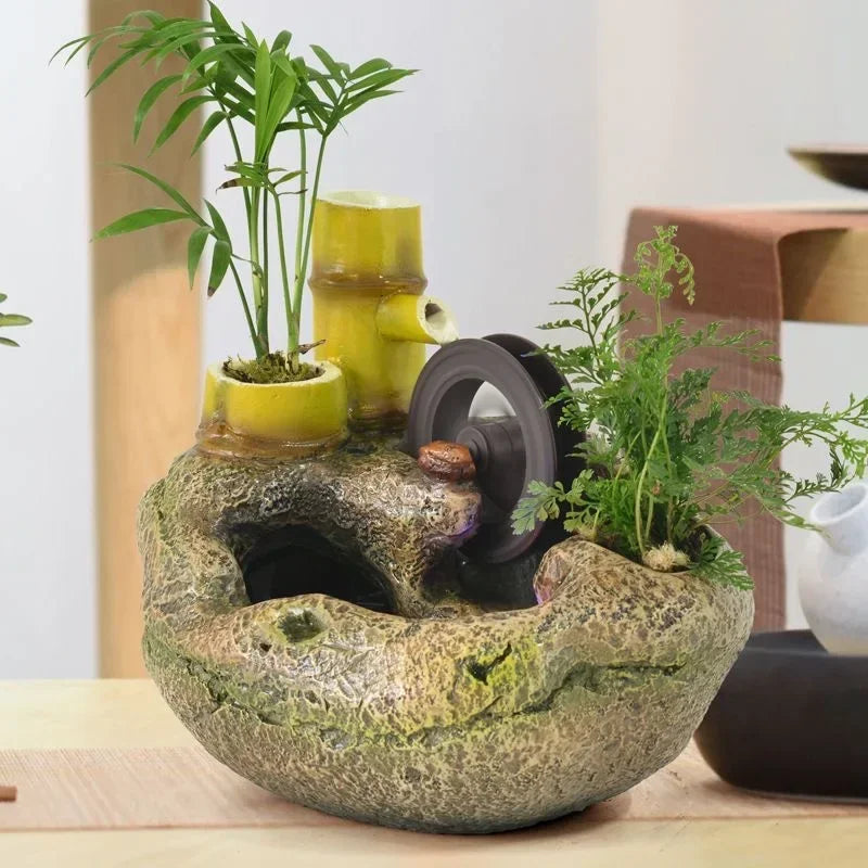 ATELIER-TIBET – Fontaine Japonaise Artisanale en Céramique