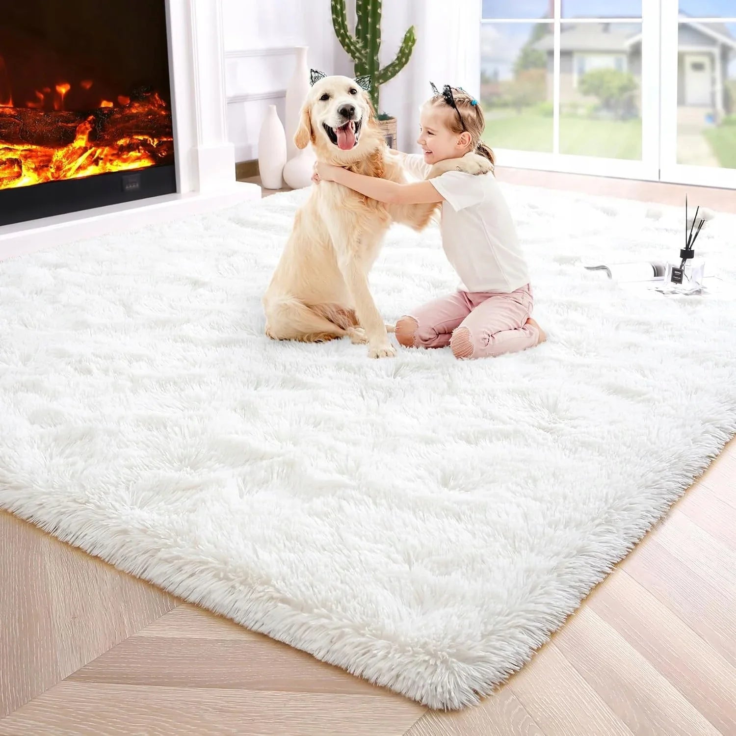 ATELIER-TIBET – Tapis Japonais en Fourrure Douce | Luxe Cocooning & Élégance Intemporelle