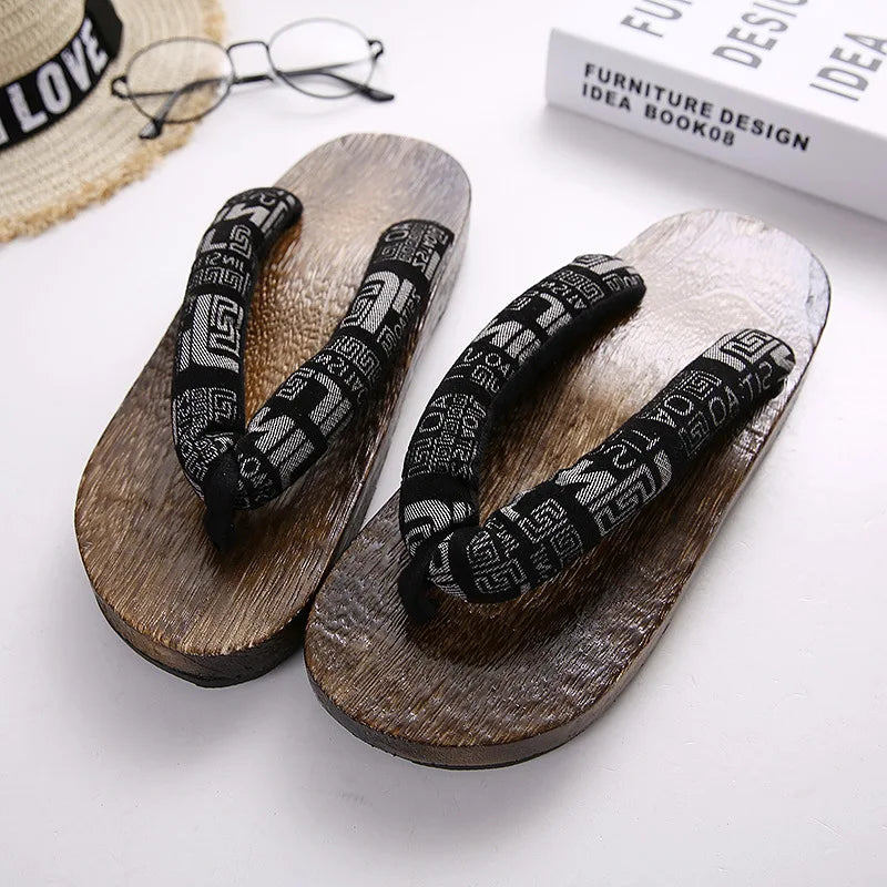ATELIER-TIBET – Zori Japonaises Traditionnelles en Bois de Paulownia