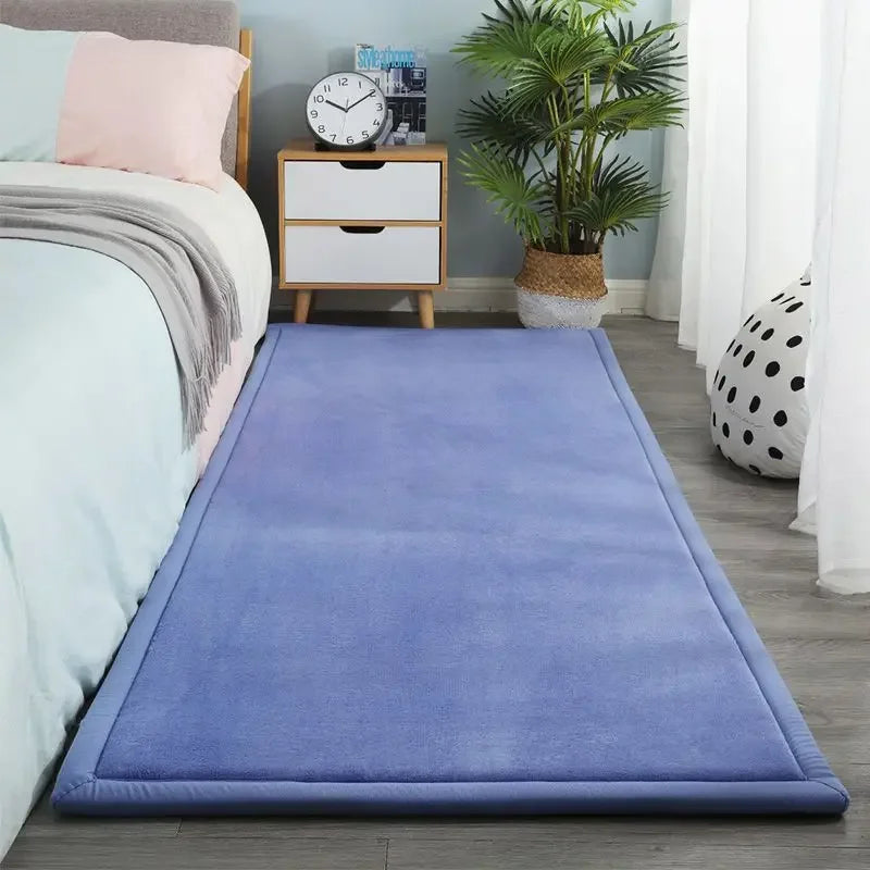 ATELIER-TIBET – Tapis Japonais Long en Velours | Élégance Épurée & Confort Durable