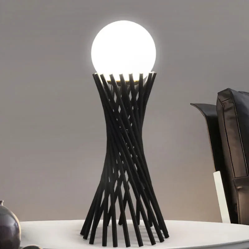 ATELIER-TIBET – Lampe de Bureau Japonaise, Éclairage Zen et Fonctionnel