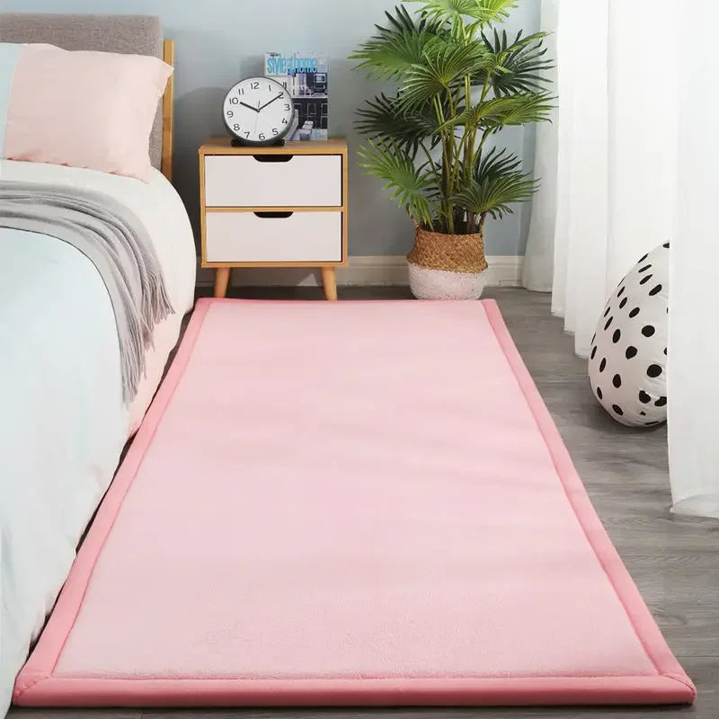 ATELIER-TIBET – Tapis Japonais Long en Velours | Élégance Épurée & Confort Durable