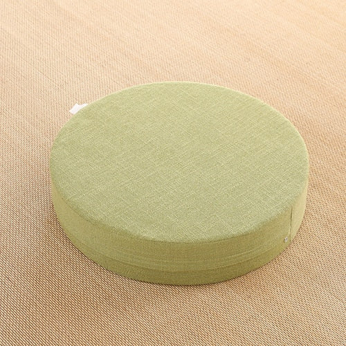 ATELIER-TIBET — Coussin de Sol Japonais Zen 40 cm | Assise Basse Confort & Esthétique Épurée