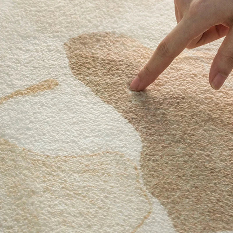 ATELIER-TIBET – Tapis Japonais Marbré Beige Antidérapant