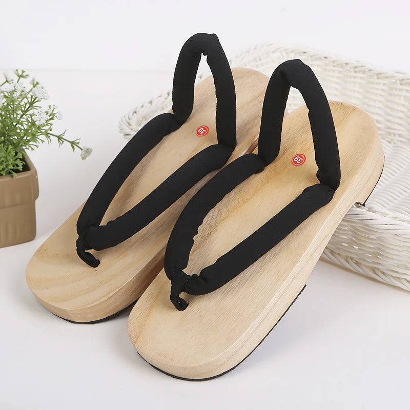 ATELIER-TIBET – Sabot Geta Japonais en Bois & Caoutchouc