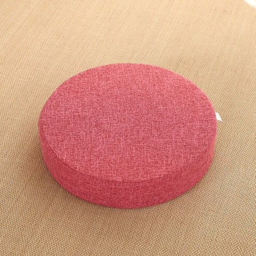 ATELIER-TIBET — Coussin de Sol Japonais Zen 40 cm | Assise Basse Confort & Esthétique Épurée