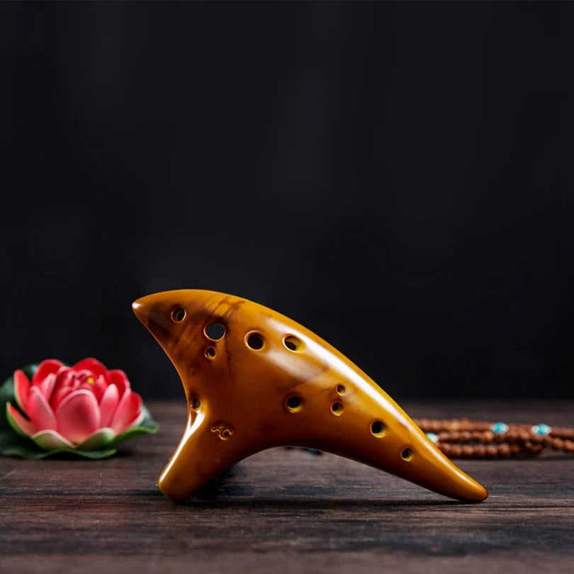 Ocarina Zelda 12 Trous Céramique