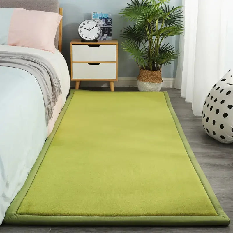 ATELIER-TIBET – Tapis Japonais Long en Velours | Élégance Épurée & Confort Durable
