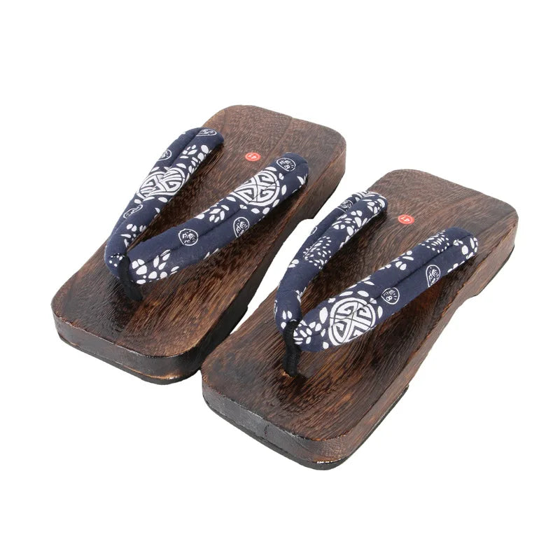 ATELIER-TIBET – Geta Japonaise Moderne en Bois & Tissu
