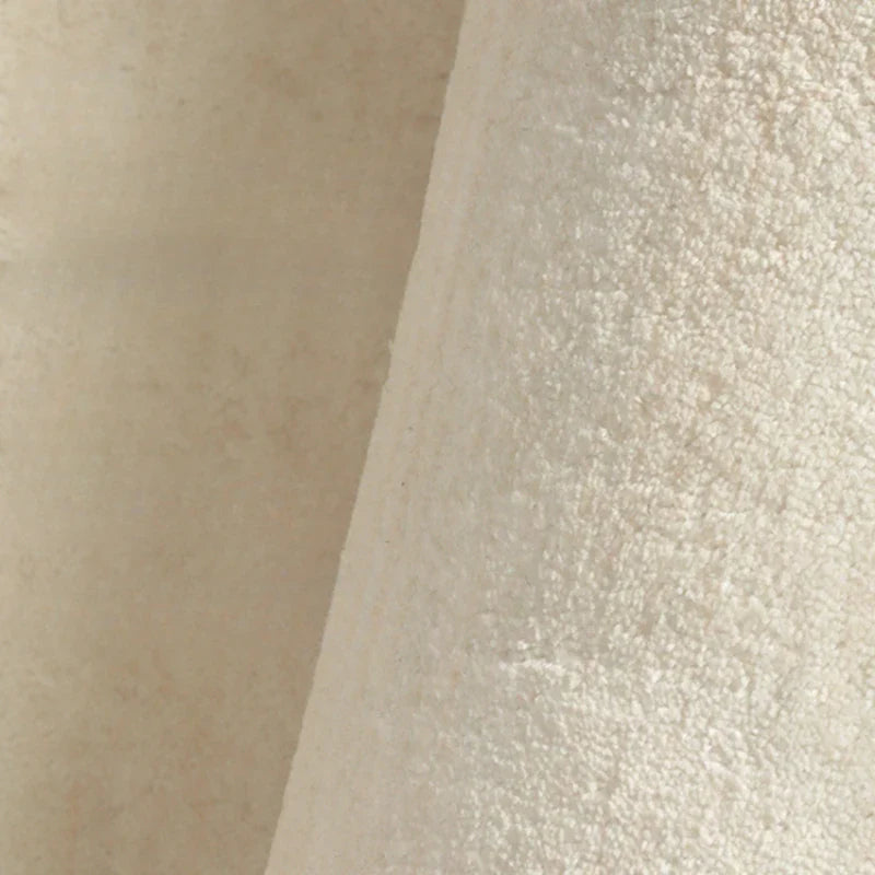 ATELIER-TIBET – Tapis Rond Japonais Wabi Sabi Crème Antidérapant