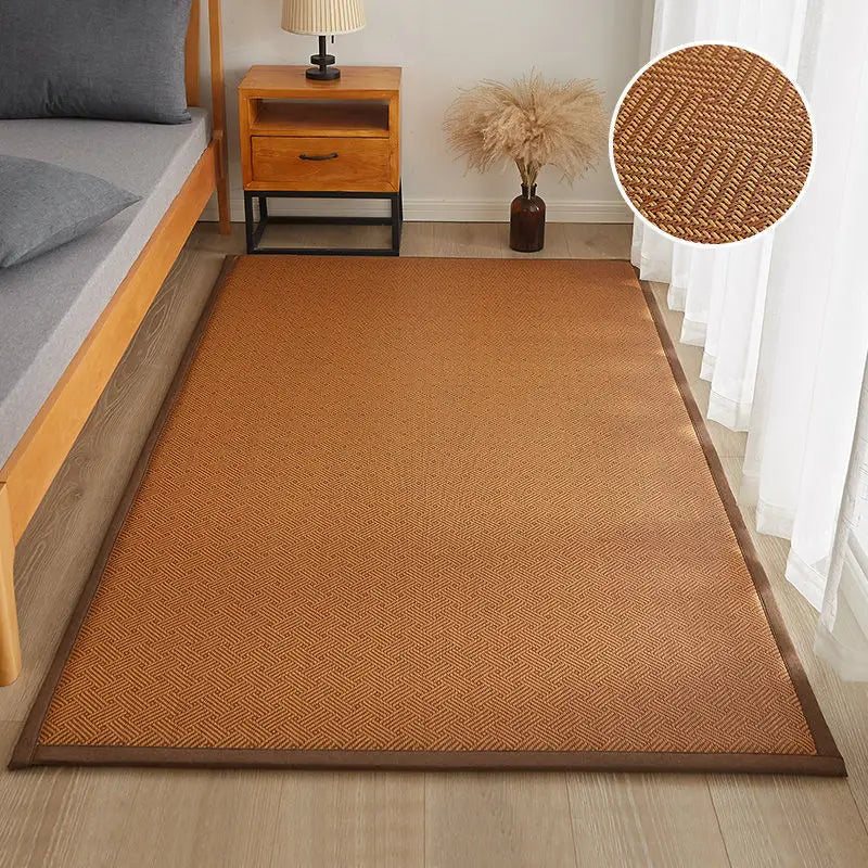 ATELIER-TIBET – Tapis Japonais en Bambou Style Tatami | Fraîcheur Naturelle & Élégance Épurée