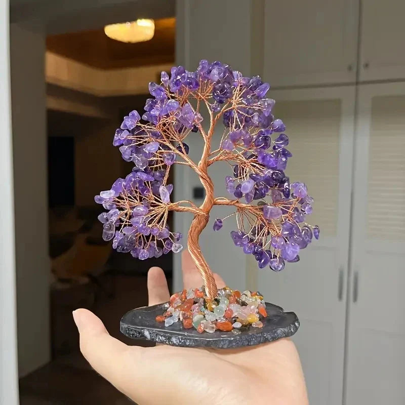 ATELIER-TIBET – Arbre de Vie décoratif en Pierres Naturelles