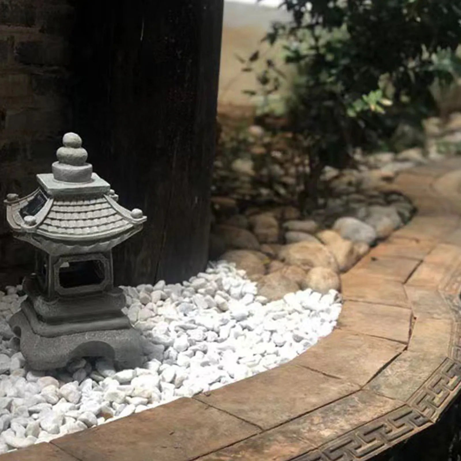 ATELIER-TIBET Statue Japonaise en Pierre de Wildoda