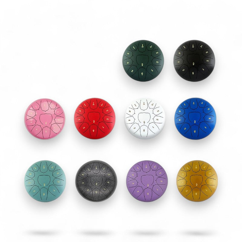 Steel Tongue Drum 11 Notes