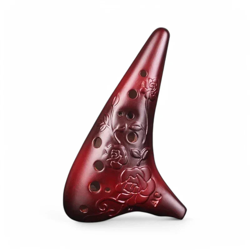 Ocarina Luxe Céramique à Motif