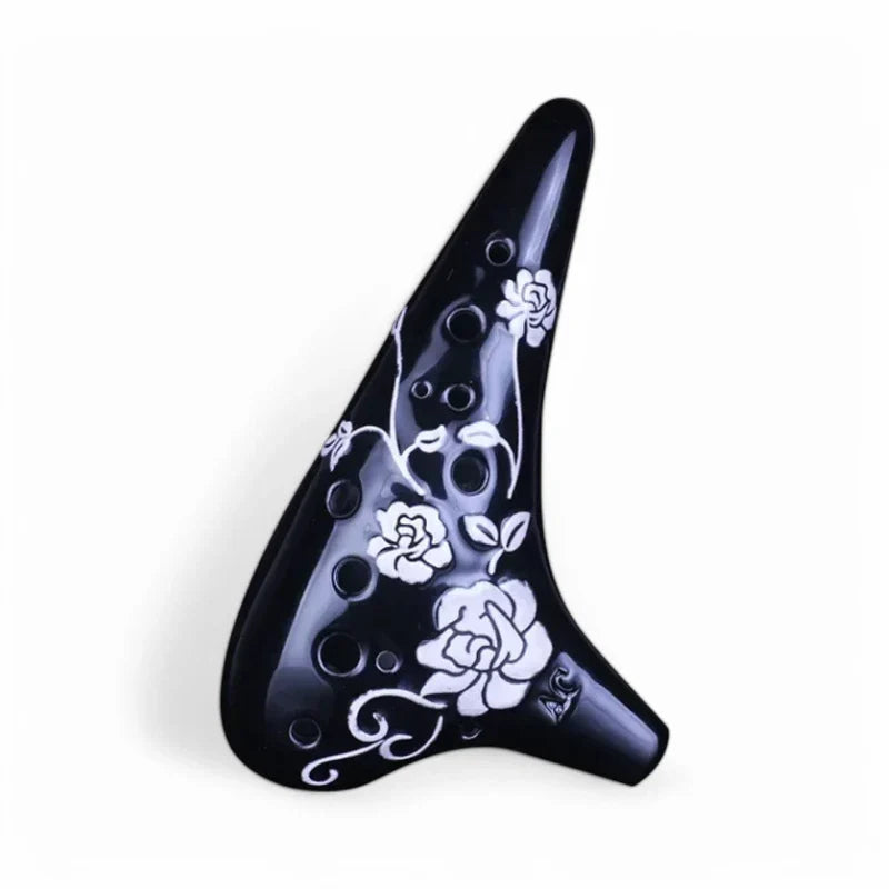 Ocarina Luxe Céramique à Motif