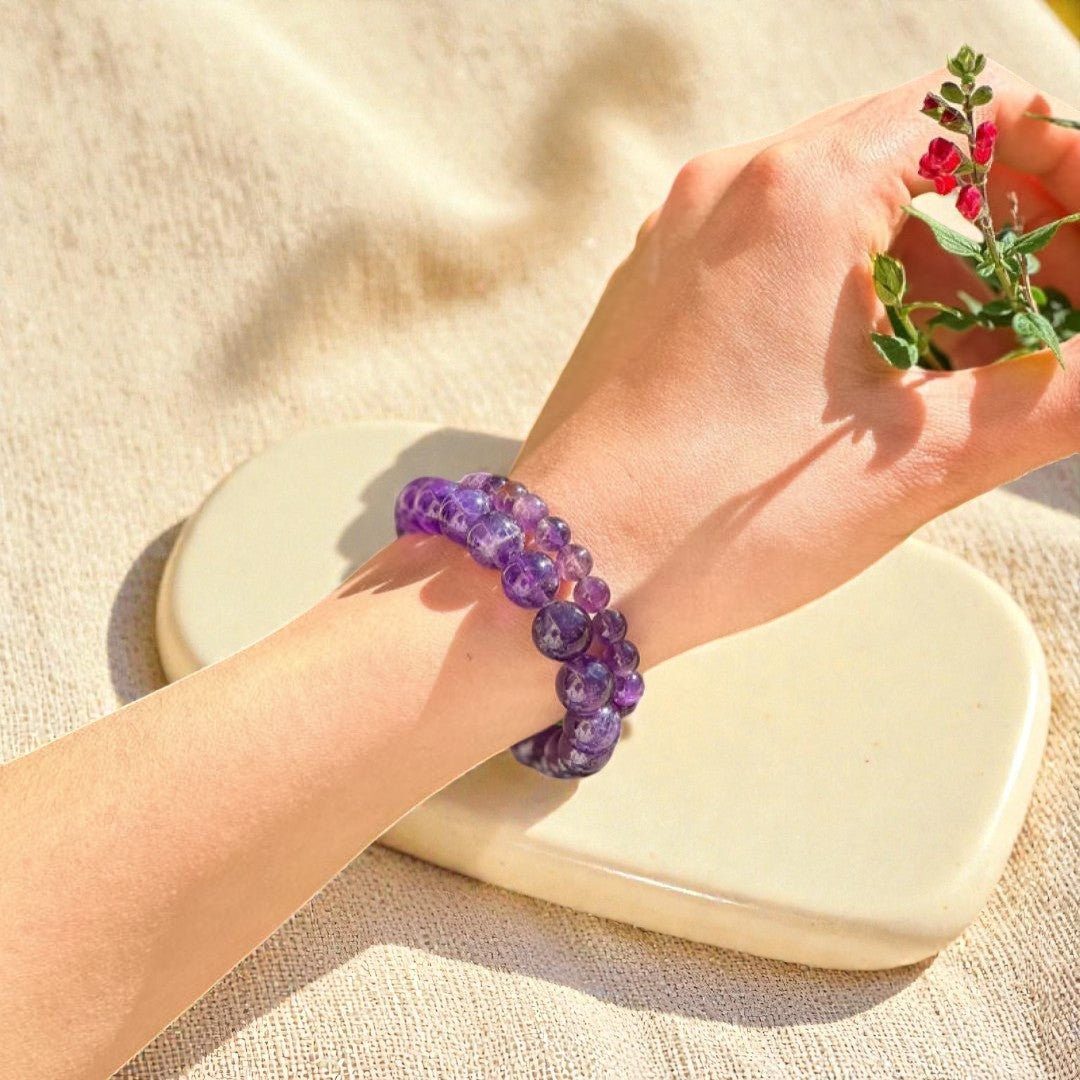 ATELIER-TIBET – Bracelet Apaisement en Améthyste
