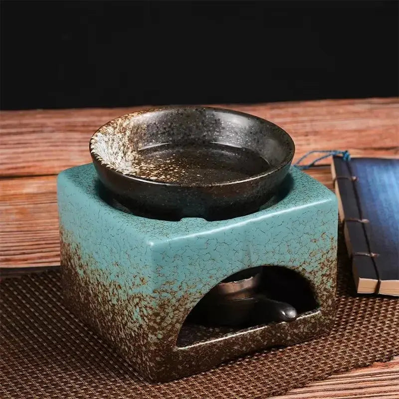ATELIER-TIBET – Veille Parfumée Lampe Arôme en Céramique Rétro