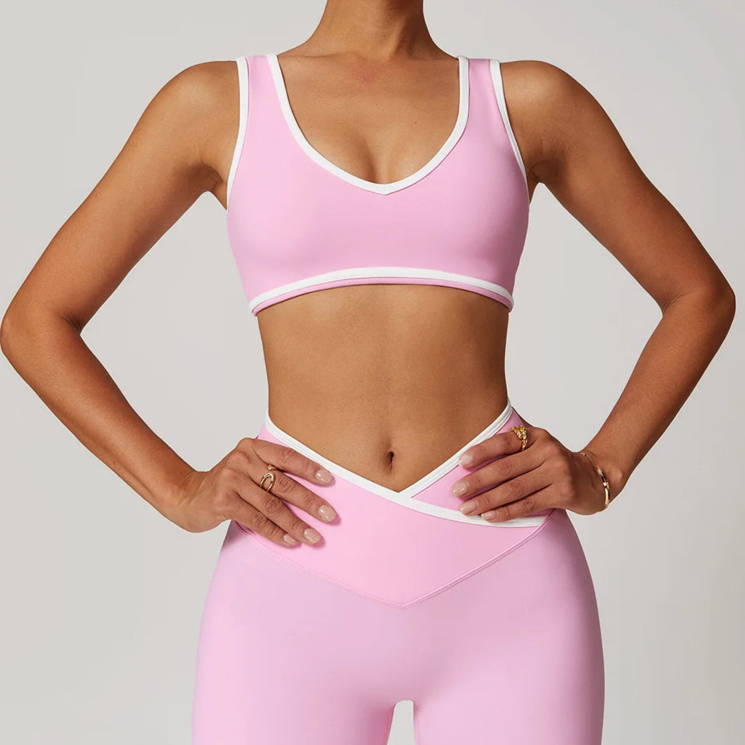 ATELIER-TIBET – Brassière Yoga Rose Douceur & Tendance