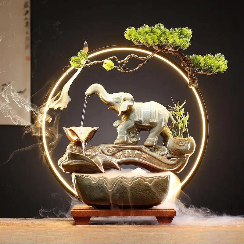 ATELIER-TIBET – Flux Harmonie · Fontaine d’Encens LED Feng Shui