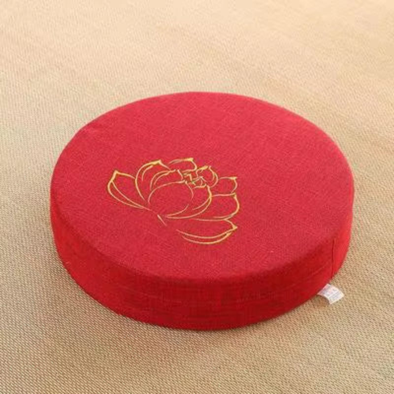 ATELIER-TIBET Coussin de Méditation “Fleur de Lotus” – Assise Confortable & Mobilité Zen