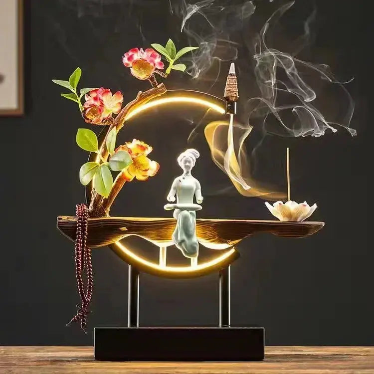 ATELIER-TIBET – Accord Floral · Fontaine d’Encens LED Fleurie