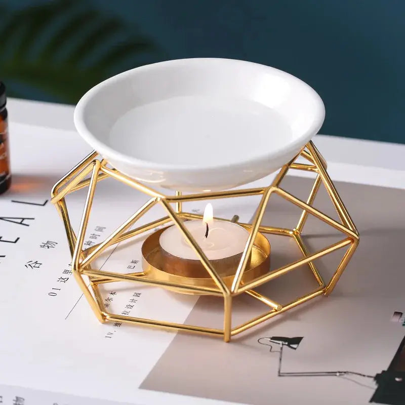 ATELIER-TIBET Ligne Sereine Diffuseur à Chaleur Douce Design Métallique