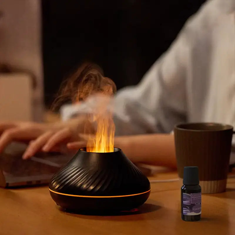ATELIER-TIBET – Diffuseur d’Huiles Essentielles Ultrasonique Volcanique