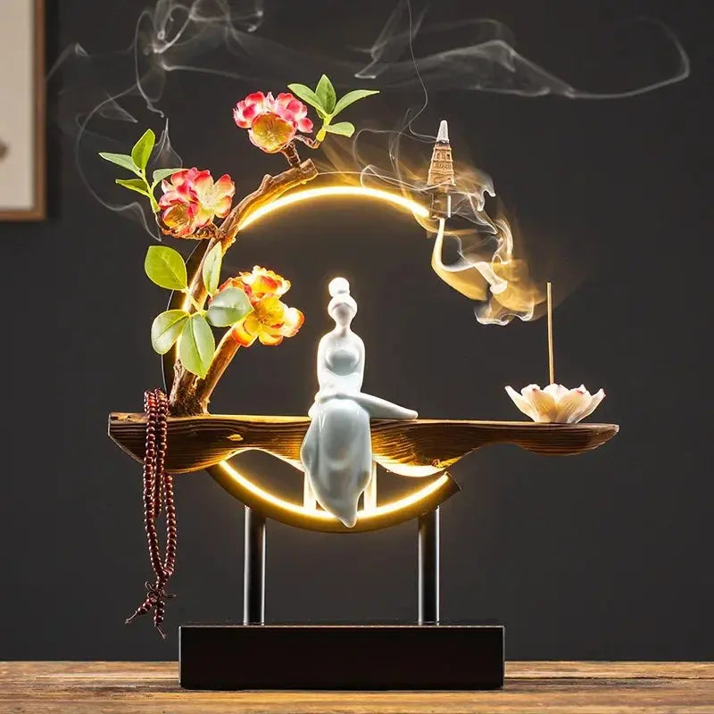 ATELIER-TIBET – Accord Floral · Fontaine d’Encens LED Fleurie