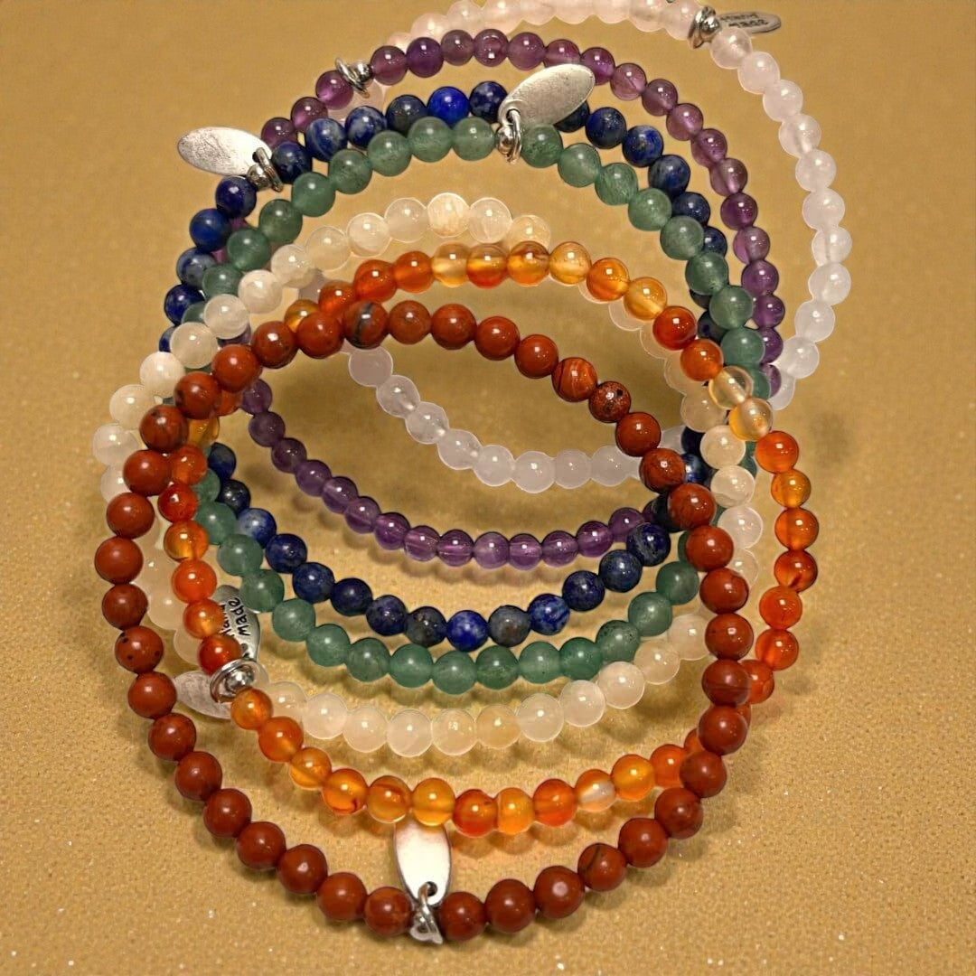 ATELIER-TIBET – Ensemble Ouverture des 7 Chakras en Pierres Naturelles