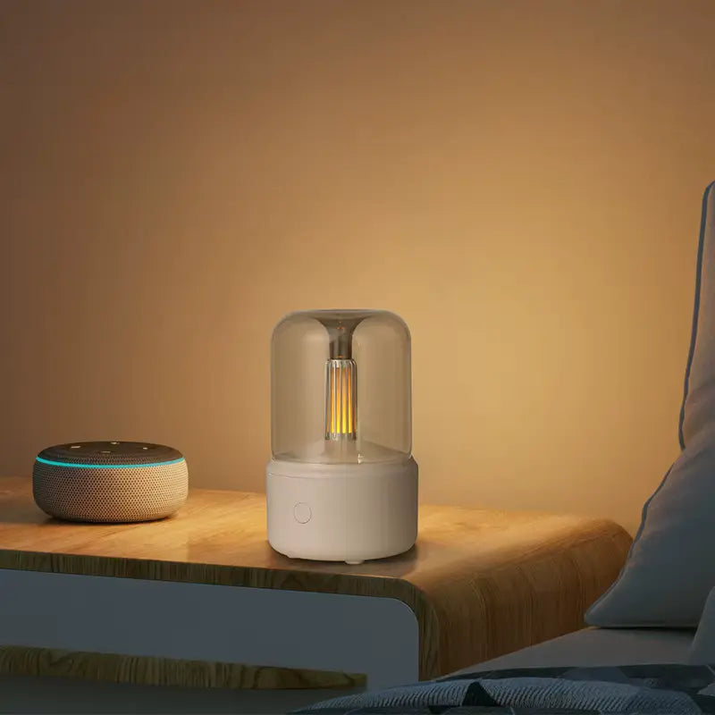 ATELIER-TIBET – Diffuseur d’Huiles Essentielles Effet Flamme LED