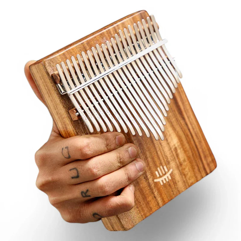 Kalimba en Bois de Rose 17 Lames
