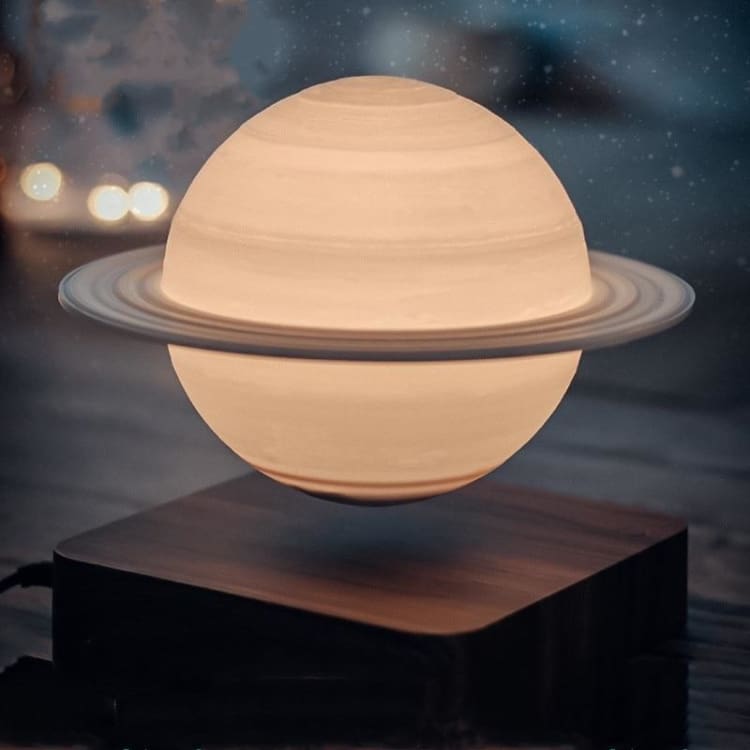ATELIER-TIBET Lampe Flottante “Notre Système Solaire” – Éclairage Cosmos & Ambiance Relaxante