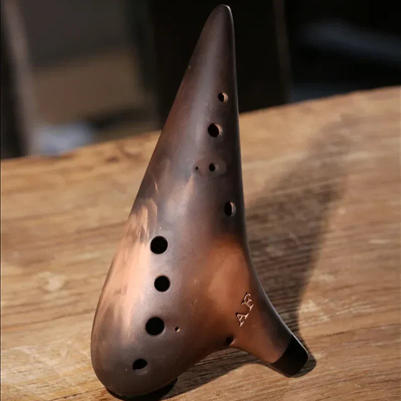 Ocarina 12 Trous Sable Pourpre
