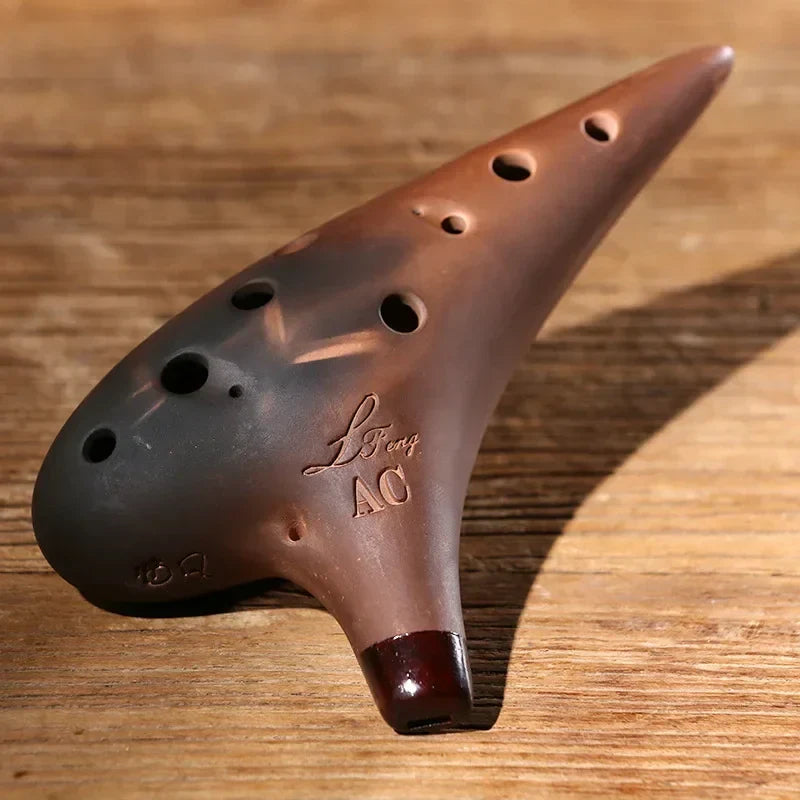 Ocarina 12 Trous Sable Pourpre