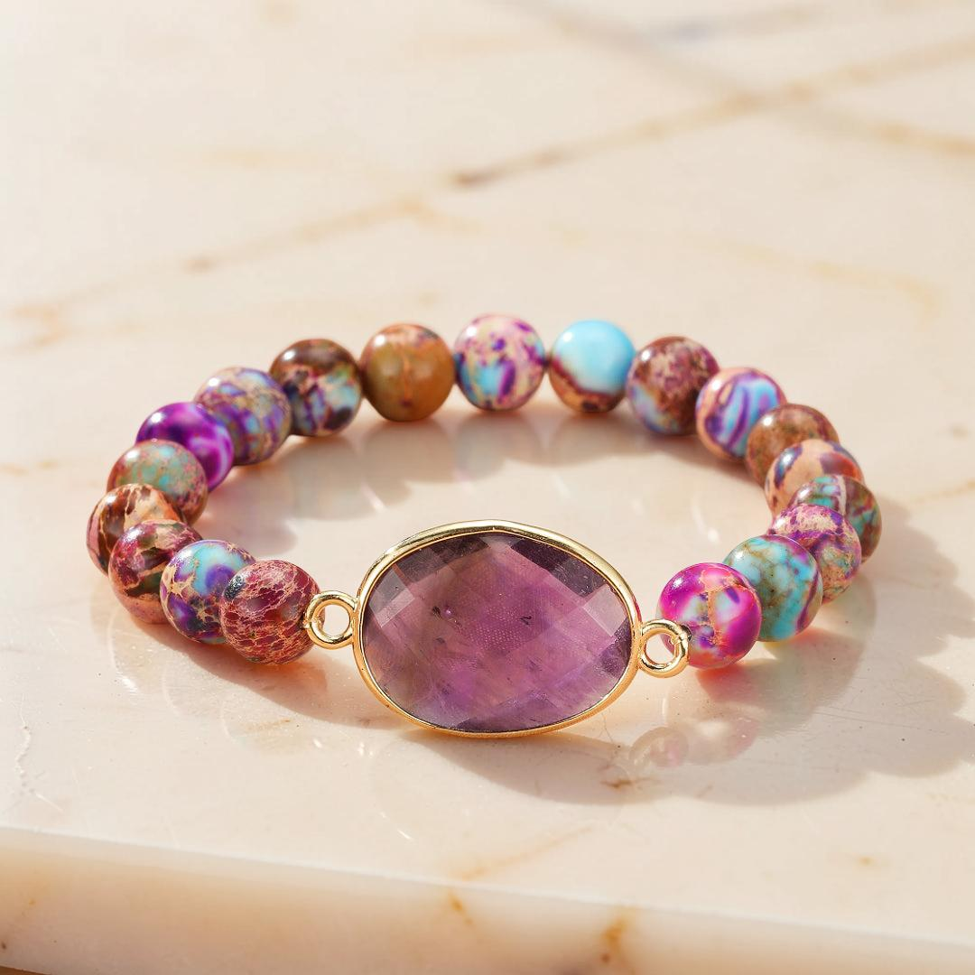 ATELIER-TIBET – Bracelet Jaspe – Éveil des Sens