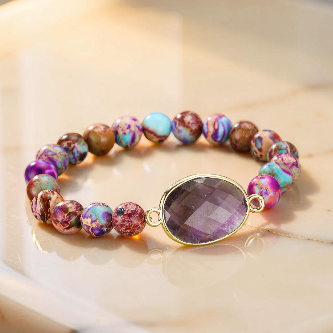 ATELIER-TIBET – Bracelet Jaspe – Éveil des Sens