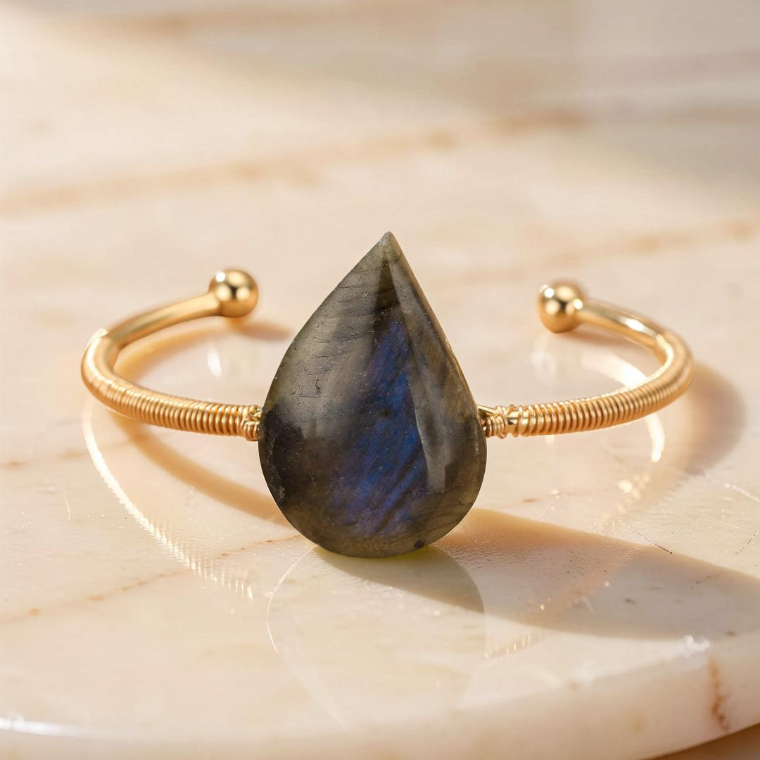ATELIER-TIBET – Bracelet Labradorite –  Protection et Vitalité