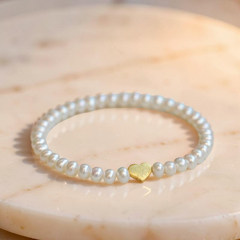 ATELIER-TIBET – Bracelet Perle d'Eau Douce – Amour Parfait