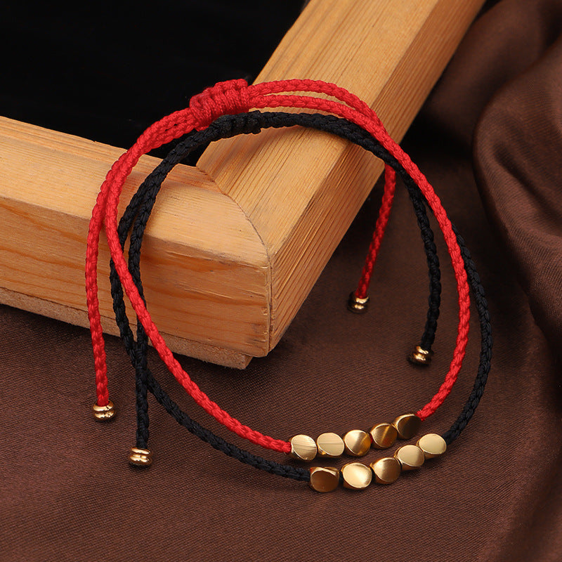 ATELIER-TIBET – Bracelet Fil Rouge – Lumière et Protection