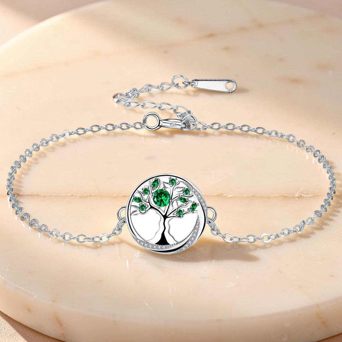 ATELIER-TIBET – Bracelet Émeraude – Essence Naturelle