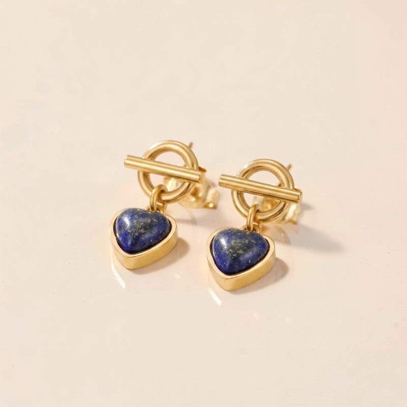 ATELIER-TIBET – Boucles d'Oreilles Lapis Lazuli – Veilleuses du Mystère