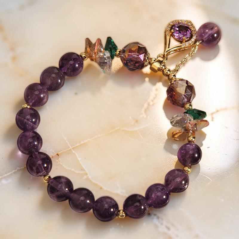 ATELIER-TIBET – Bracelet Améthyste – Éclat Purifiant